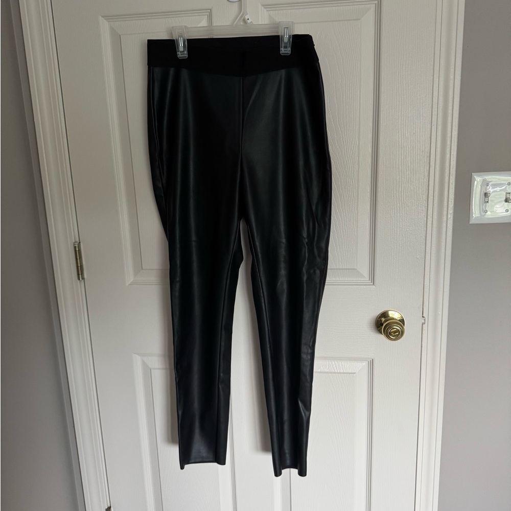 DKNY Black Leggings Stretchy Slim Fit